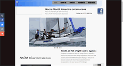 Desktop Screenshot of nacra-na.com